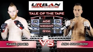 Urban Fight Night 3 Fight 6 Kane Jones vs Ash Minorow [upl. by Eikcor]