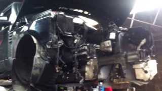 Range rover tdv8 turbo removal part 1 A L C Motorsport [upl. by Laicram]