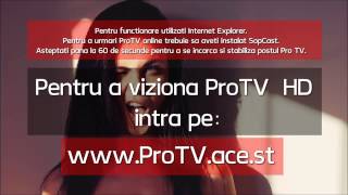 PRO TV  HD LIVE  ONLINE wwwprotvacest [upl. by Devlen]