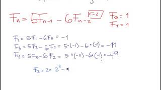 Relaciones de Recurrencia Lineales Homogéneas [upl. by Dorina]