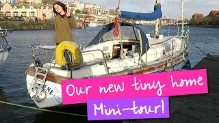 Were Moving Onto a SAILBOAT  MiniTour ⛵ [upl. by Attikram]