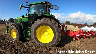 2023 John Deere 6R 195 68 Litre 6Cyl Diesel Tractor 215244 HP with Pottinger Reversible Plough [upl. by Ludovick250]