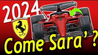 Ferrari F1 2024 Come sara   Effe1 Garage 202 [upl. by Eramal]