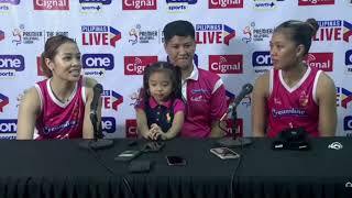 Full interview Creamline Cool SmashersPlayer of the game ccs pvl [upl. by Amsaj]