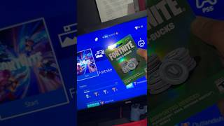 HOW TO REDEEM FORTNITE VBUCKS CODE ON CONSOLE IN 2024 PS4 PS5 XBOX [upl. by Barbe]