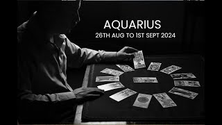 AQUARIUS  PLAN B WILL WORK PERFECTLY  WEEKLY TAROT READING  AUG 26TH TO SEPT 1ST 2024 [upl. by Dnumsed]