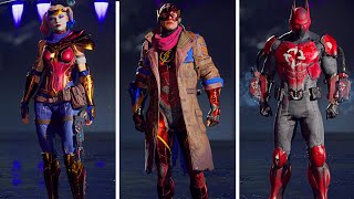 All Characters Outfits  Suicide Squad Kill The Justice League [upl. by Sanjiv168]