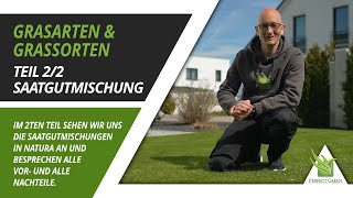 🌱 Rasen Saatgutmischungen  welcher Samen passt zu deinen Anforderungen Teil 22🌱 [upl. by Francisca]