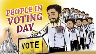 peoples in Election day [upl. by Maury]