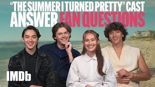 quotThe Summer I Turned Prettyquot Cast Answers Fan Questions  IMDb [upl. by Sharos]