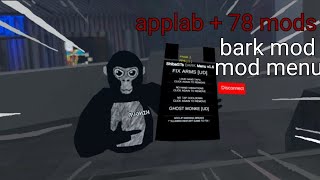 Top 10 Gorilla Tag fan Games That Have Mods custom color codes ALL ON APPLAB [upl. by Rainie]