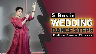 5 Basic Wedding Dance Steps  Online Dance Classes  Learn to dance  Choreo N Concept [upl. by Eleanor]