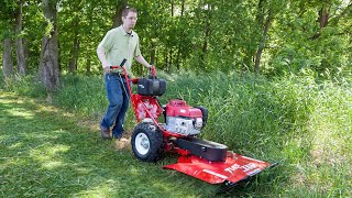 Power Brush Cutter from TURF TEQ  Professional Grounds Care Equipment [upl. by Annav705]