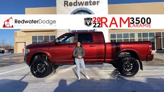 New 2022 Ram 3500 Laramie Mega Cab 4x4  Rig Ready Ram  Stock  NR39146  Redwater Dodge [upl. by Eiramanig]