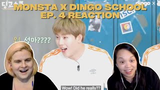 Two Monbebes reacting to Monsta Xs Dingo School Ep 4  A Monsta X Reaction [upl. by Hylan]