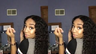 Easy braid out tutorial Heatless curls on relaxed hair [upl. by Romo]