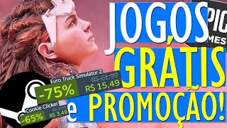 OPA 12 JOGOS para PC de GRAÇA na STEAM e JOGOS BARATOS para PC em PROMOÇÃO na STEAM e EPIC GAMES [upl. by Mita]