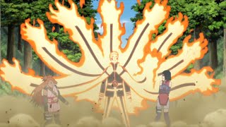 Sarada See the Nine Tails Power for the First Time [upl. by Andersen842]