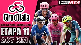 🔴EN VIVO 🚵‍♂️ GIRO DE ITALIA🔺ETAPA 11  207 KM🏆🚵‍♂️ [upl. by Balliol]