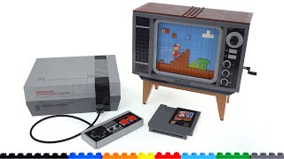 LEGO Nintendo Entertainment System 71374 unscripted review [upl. by Averil]