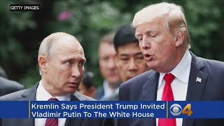 US Raises Prospect Of TrumpPutin Meeting At The White House [upl. by Noet755]