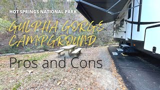 Gulpha Gorge Campground  Hot Springs National Park [upl. by Sert]