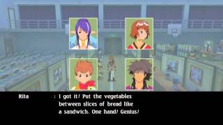 Tales of Vesperia  Cooking Skit 4  An Improved Recipe HD [upl. by Wallas]