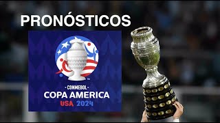 PRONÓSTICOS COPA AMÉRICA 2024 [upl. by Euqinomod]