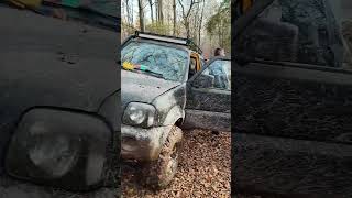 Small trip on Sunday Jimny Samurai Patrol ML Little damaged [upl. by Areyk]