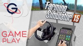 Volant Farming Simulator  Premières Impressions [upl. by Nnylasor]