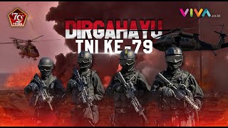 LIVE Perayaan HUT ke79 TNI 2024 di Monas [upl. by Otrevire]