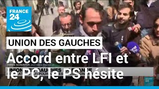 Union des gauches en France  projet daccord entre le Parti Communiste et La France Insoumise [upl. by Alikam]