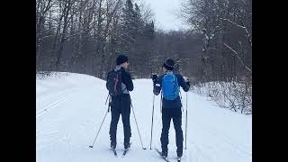 Gatineau Park Social XC Skiing Jan 14 2024 [upl. by Alastair]