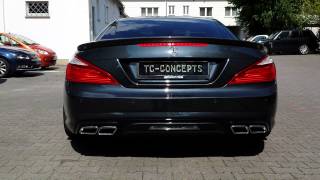 Mercedes SL500 R231 Exhaust Sound TC Concepts [upl. by Gahl]