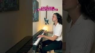 Damiano David  BORN WITH A BROKEN HEART Piano Cover bornwithabrokenheart damianodavid piano [upl. by Neelrak137]