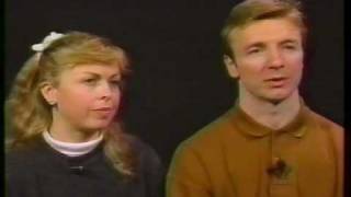 Interview with Torvill amp Dean GBR  1990 World Challenge of Champions Ice Dancing Event [upl. by Hayarahs]