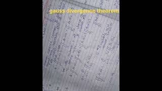 shortvideo bsc physics Guess divergence theorem [upl. by Hulda876]