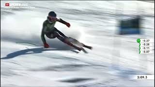 Lucas Braathen  2 Platz  Riesenslalom Kranjska Gora 2022 [upl. by Olenka402]