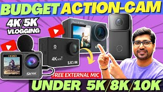 🔥TOP 5🔥Best Action Camera 2024🔥Best Action Camera Under 10000🔥Best Budget Action Camera 2024 India [upl. by Nittirb]