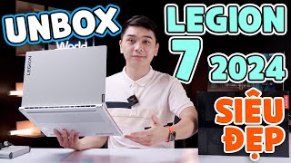 Unbox Lenovo Legion 7 16IRX9 2024  Mỏng đẹp i9 14900HX RTX 4070 140W  LaptopWorld [upl. by Bertasi468]