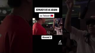 K RAM X SINIO BATTLE TAIWAN ANG GANDA NANG LABAN [upl. by Llenel]