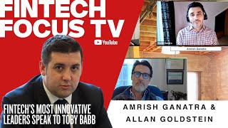 Fintech Focus TV SPECIAL Amrish Ganatra and Allan Goldstein of Commcise [upl. by Nahs]