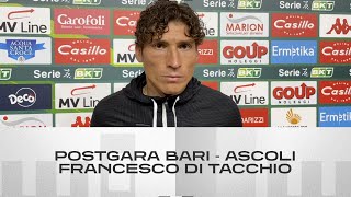 Francesco Di Tacchio  Postgara BariAscoli  Ascoli Calcio [upl. by Inhsor]