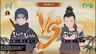 NXBUNSC quotAnbu 3quot Itachi vs PTS quotChunin 3quot Shikamaru Requested [upl. by Ahtiek]