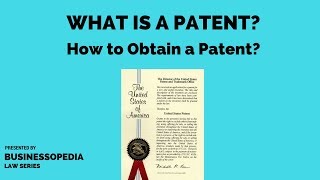 What is a Patent How many types of patents What is the Patentability Criteria [upl. by Anaitit]