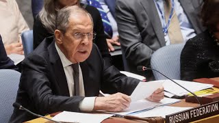 Lavrov à lONU  La Russie Face aux Menaces Prête à Défendre son Destin [upl. by Ardel]