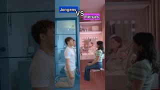 Jongens 👦VS Meisjes 💁‍♀️ Ben jij een jongen of een meisje 🤔 creachickofficial [upl. by Sedberry]