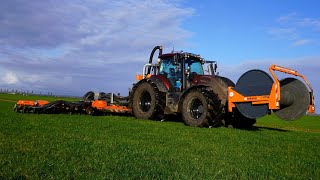 Valtra T174  Schouten  Sleepslang bemesten  HKorenberg Oosterwolde  Injection slurry [upl. by Warthman766]