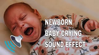 Newborn Baby First Crying Sound Effect [upl. by Tekcirc]