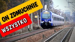 Pociągi Intercity Koleje Śląskie i liściasty podmuch [upl. by Yahsed170]